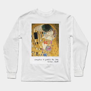 klimt - the kiss Long Sleeve T-Shirt